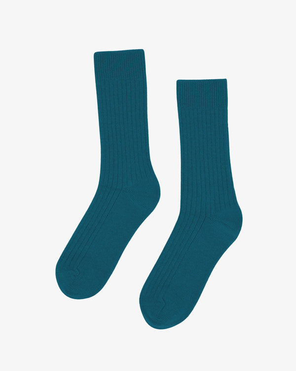 Colorful Standard Merino Wool Blend Socke - Ocean Green