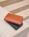 O MY BAG Jett Wallet Cognac Classic Leather Braun Leder