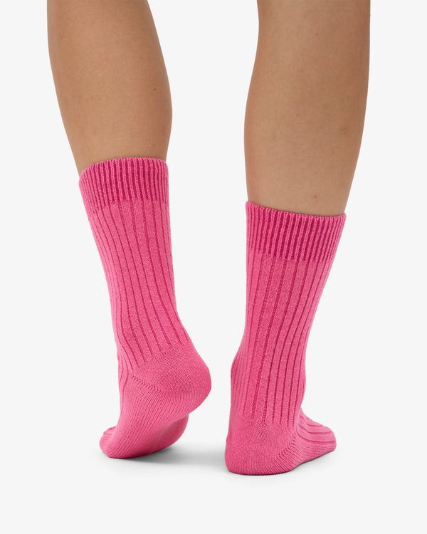 Colorful Standard Merino Wool Blend Socke - Bubblegum Pink