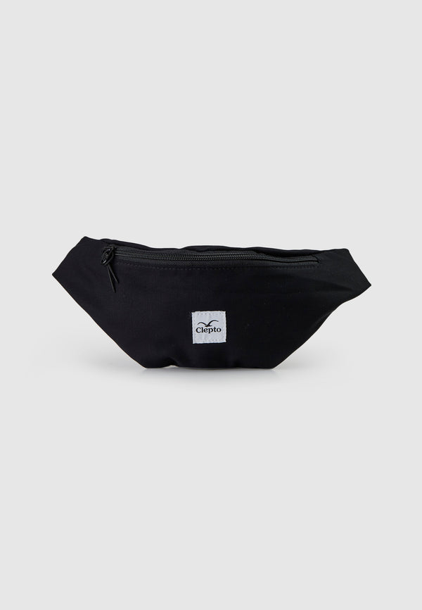 Cleptomanicx Black C.I. Patch Hipbag schwarz
