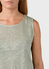 Klitmøller Dee Top Damen Trägershirt sage grün