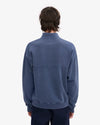 Colorful Standard Neptun Blue Quarter Zip Pullover Herren blau