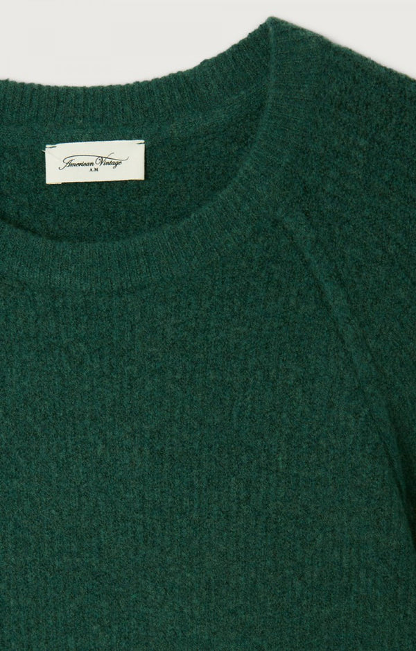 American Vintage Damsville Herren Pullover Cedar Melange Rückseite