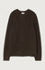 American Vintage Damsville Herren Pullover Choco Melange Vorderseite