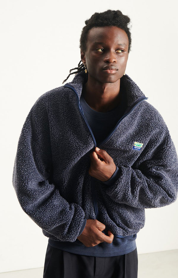 American Vintage Hoktown Jacke Star Melange am Model