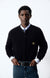 American Vintage Vitow Herren Strickjacke schwarz – Ansicht 1