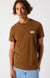 American Vintage Ykobow Herren-T-Shirt Moka Braun – Ansicht 1