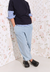 American Vintage Blue Snow Paybou Hose Herren hellblau