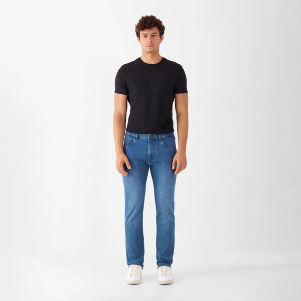 Dawn Regular Straight Denim Classic Jeans Medium Blue Hose Herren