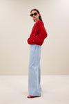 By-Bar Maggie Zip Jacket Jacke rot