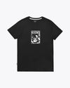 WEMOTO Turntable Printer Artwork Herren T-Shirt Print schwarz
