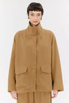 Elvine Majlis Utility Jacket Damen Jacke Paperbag beige