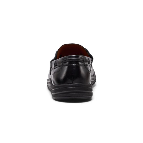 KEEN UNEEK Loafer Nocturnal Black Leder Schuhe Herren schwarz