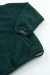 Arniko Moha Half Zip Fleecejacke Forest Unisex Recycelt grün