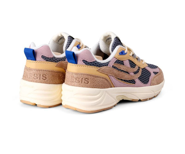 Genesis G-Eco 99 Multi Color Beige Nude Rose Grey Sneaker Unisex grau rosa braun