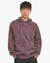 Colorful Standard Classic Organic Hoodie Herren Faded Grape am Model – Vorderansicht