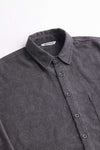 Arniko Tahira Flanellhemd Black Melange One Size Bio-Baumwolle schwarz