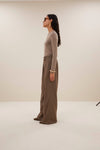 By-Bar Moky LS Top Biscuit Brown Damen Langarmshirt Modal braun