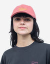 Olow Casquete Six Panel Signature Rose Cap Unisex koralle