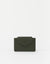 O MY BAG Harmonica Wallet Moss Soft Grain Leather Portemonnaie Geldbörse grün