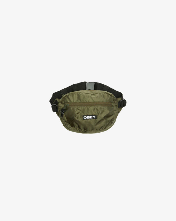Obey Commuter Waist Bag unisex Bauchtasche grün