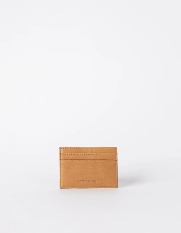 O My Bag Mark Cardholder Apple Leather Micro Portemonnaie Kartenhalter cognac
