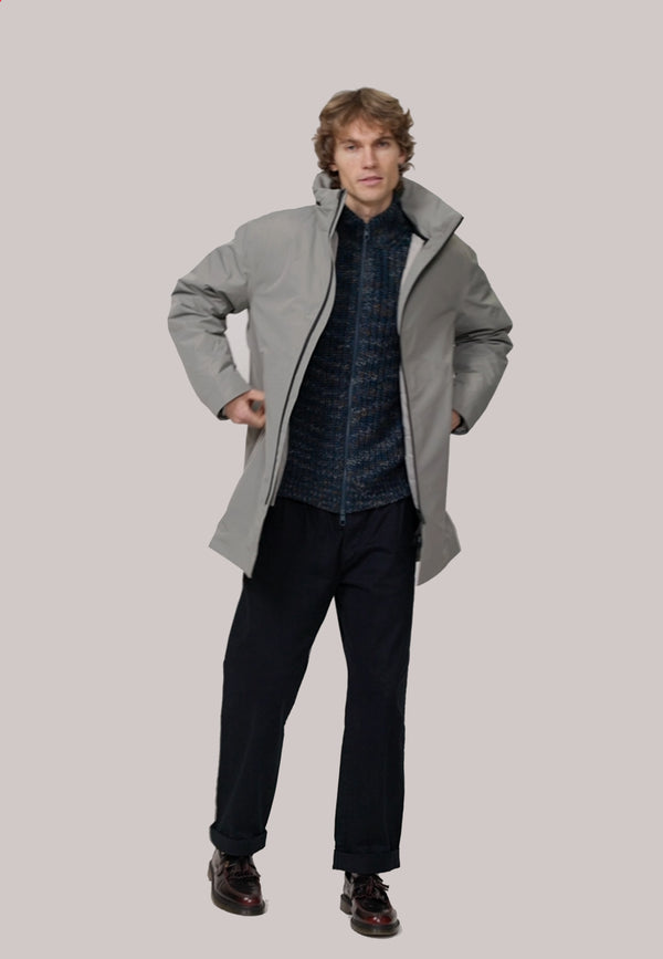 Revolution Allyear Grey Jacket Ganzjahres-Parka Herren grau