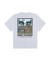 Obey Sky Face T-shirt White Herren weiss