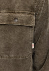 Revolution Worker Overshirt Brown Hemd Herren braun