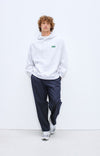 American Vintage Baptown Kapuzenpullover Herren grau meliert