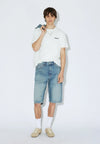 Dr.Denim Omar Shorts Drift Sky Used Herren Denim blau