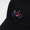 Dedicated Soft Cap Slussen Stitch Bike Black Unisex schwarz
