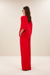 By-Bar Sunny Satin Stripe Blouse Bluse Damen rot
