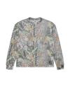 Obey Post Thermal LS Vintage Dusty Vintage Wood Camo Herren Pullover beige