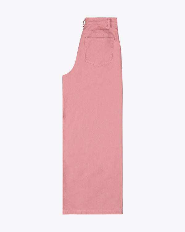 WEMOTO Stef Twill Wide Leg Pants Damen rosa