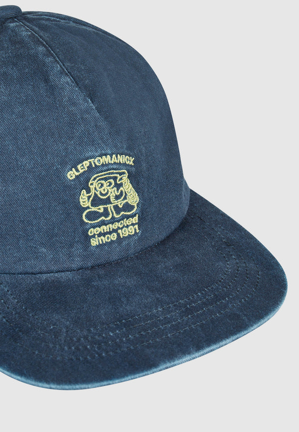 Cleptomanicx Sky Captain Connected One Size Cap blau