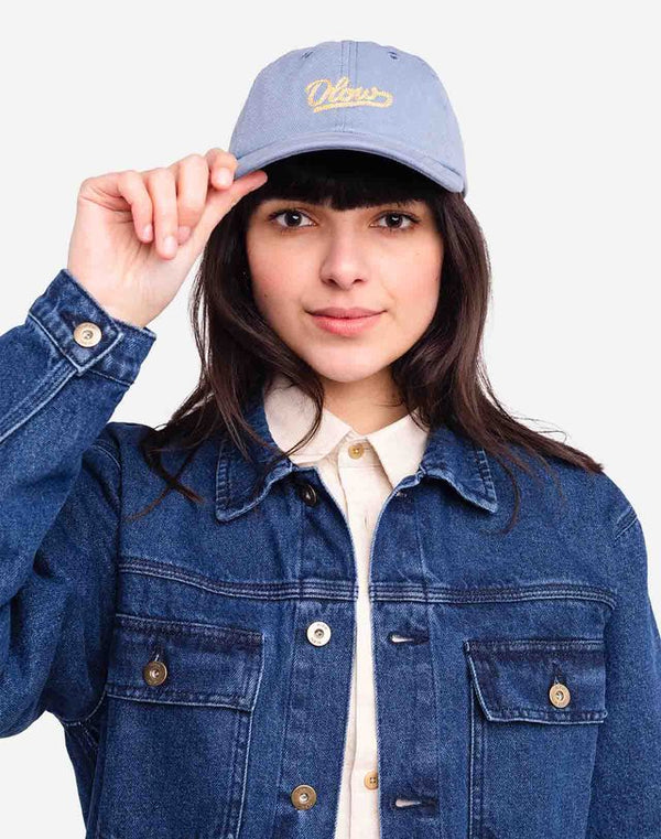 Olow Casquete Six Panel Signature Bleu Cap Unisex blau