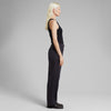 Dedicated Vickleby Linen Pants Damen Leinen Hose schwarz
