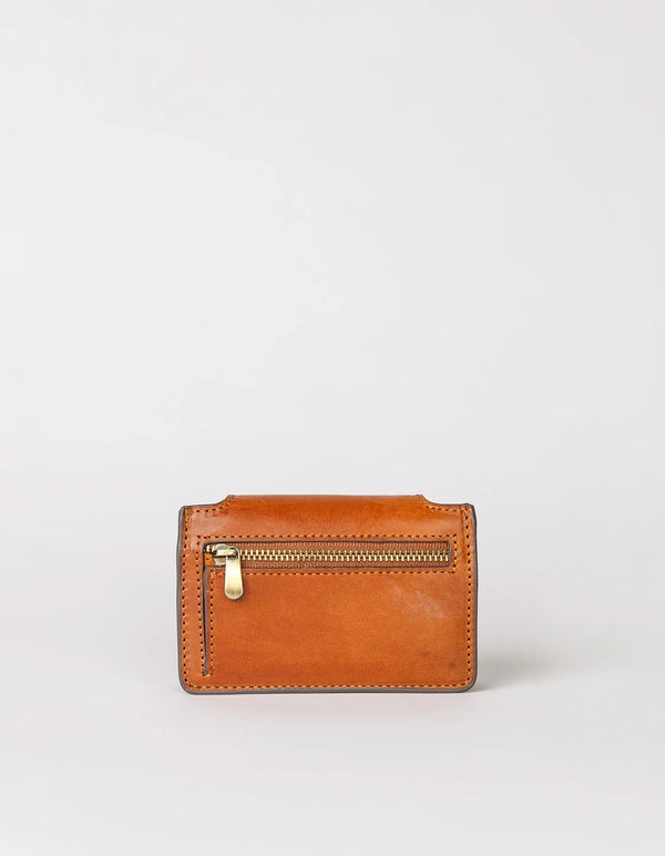 O My Bag Harmonica Wallet Classic Cognac Leder Portemonnaie unisex