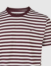 Cleptomanicx Ligull Winetasting Stripe Tee T-Shirt Herren gestreift