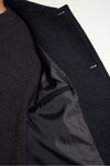 Elvine Ciaran Wolltwill Jacket Navy Melange Herren Wolljacke blau