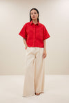 By-Bar Novi Blouse Bluse Damen rot