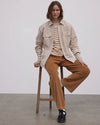 Esmé ESMaxia Boxy Pants Damen currybraun