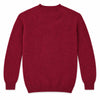 Harley of Scotland Brushed Wool Pullover Herren Maroon