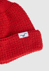 Cleptomanicx Beanie WALO Haute Red Rot