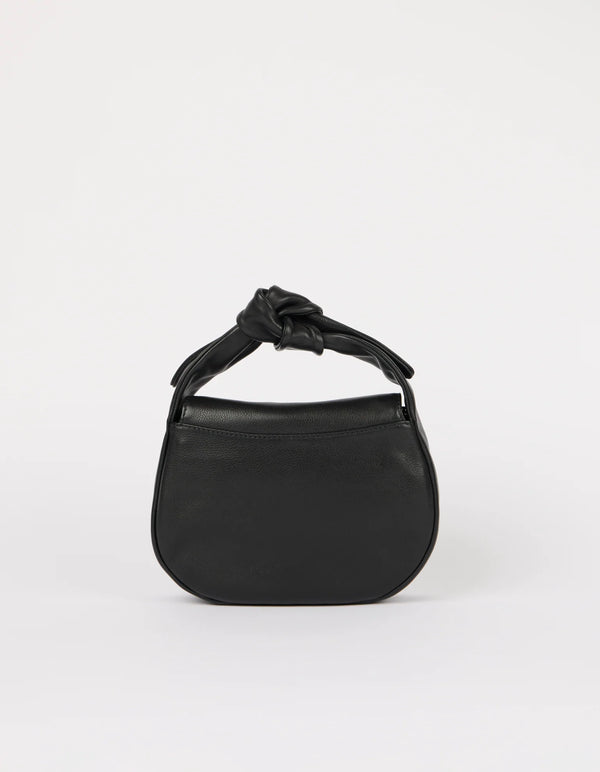 O MY BAG Coco Crossaint Black Soft Grain Leather Bag Handtasche Leder schwarz
