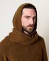 Homecore Baby Hood Coffee Strickkapuze Unisex braun