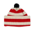 Thei Sprint TS-7 Beanie Mütze rot-weiß gestreift