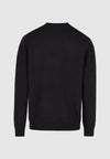 Cleptomanicx Soft Knit Black Strickpullover Herren schwarz
