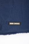 Bobo Choses Reversible Nylon Vest Navy Blue Damen Weste Sherpa blau